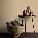 Chanel Linen Blend Taupe by — Textured Wallpaper – Veer Decor 8252-AB4