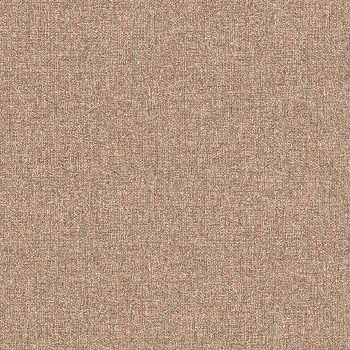 Chanel Linen Blend Sepia textured abstract linen-look wallpaper roll and room view