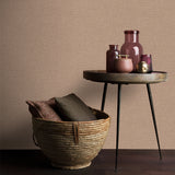 Chanel Linen Blend Sepia by Veer Decor Textured Abstract Wallpaper – 8252-AB6