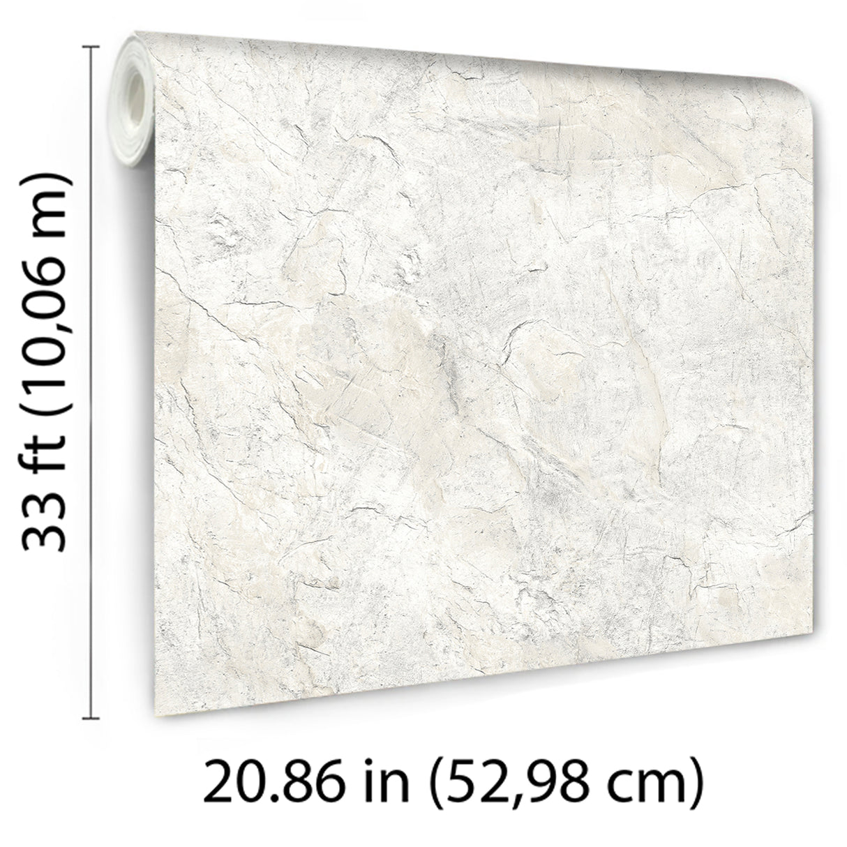 Slate Fusion White by Veer Decor Abstract Textured Wallpaper – 8252-AC1