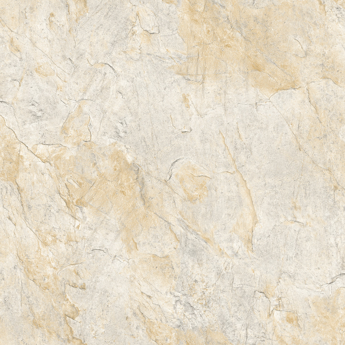Slate Fusion Beige textured stone-look wallpaper sample