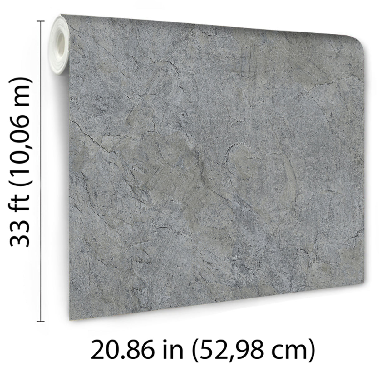 Slate Fusion Blue by  Textured Abstract Wallpaper – Veer Decor 8252-AC3