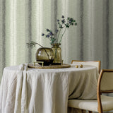 Woven Gradient Stripe Green by Veer Decor Textured Stripe Wallpaper – Veer Decor 8252-AD5