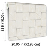Prism Grid White by Veer Decor Abstract Textured Wallpaper – 8252-AG1