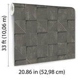 Prism Grid Brown by Veer Decor Abstract Geometric Wallpaper – Veer Decor 8252-AG4