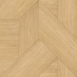 Sculpted Chevron Wood Panels Tan geometric faux wood textured wallpaper roll
