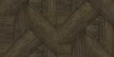 Sculpted Chevron Wood Panels Brown by — Geometric Textured Wallpaper – 8252-AH4