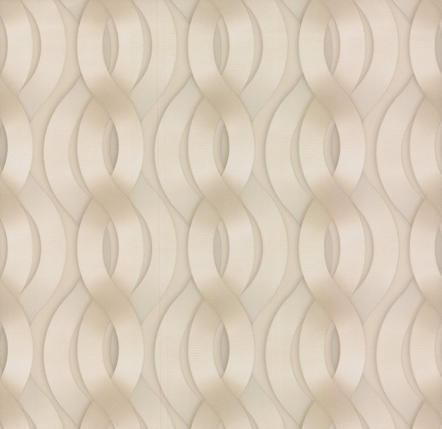 Nexus Beige Metallic Wallpaper