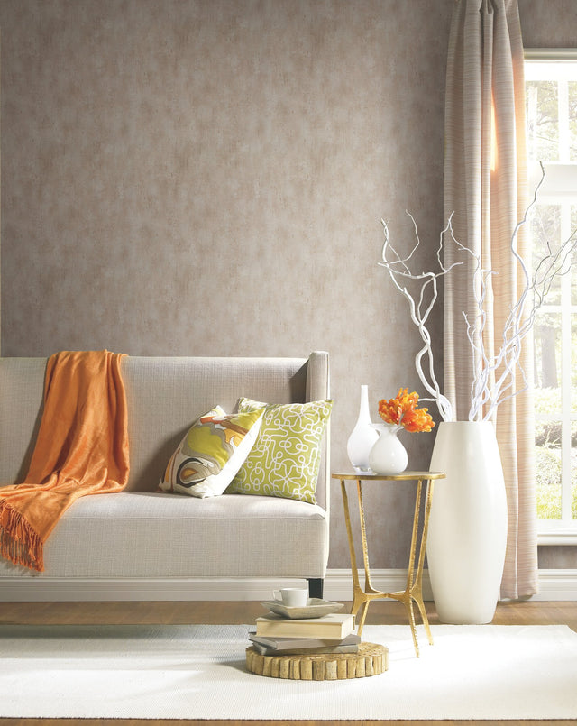 Edifice Grey & Taupe Wallpaper