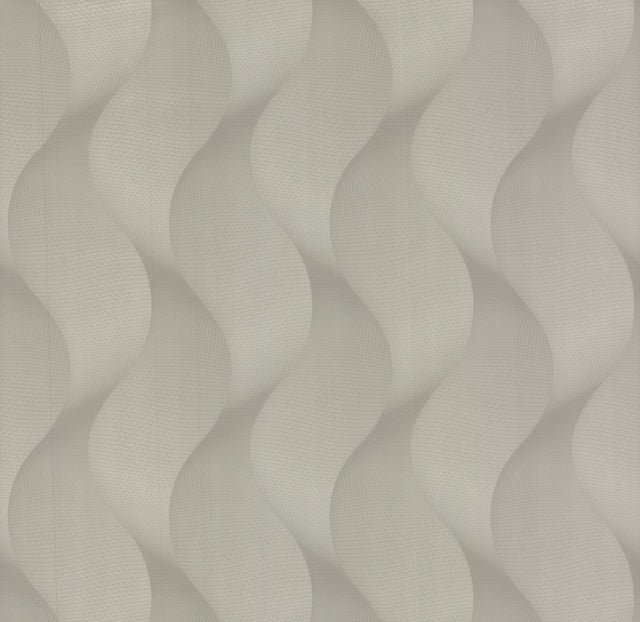 Genie Grey Metallic Wallpaper
