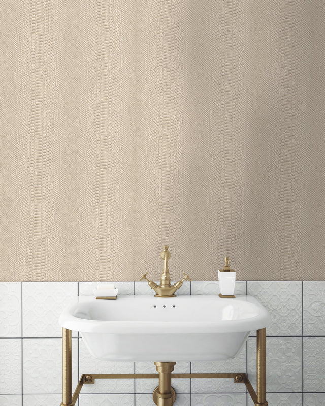 Cobra Beige Wallpaper