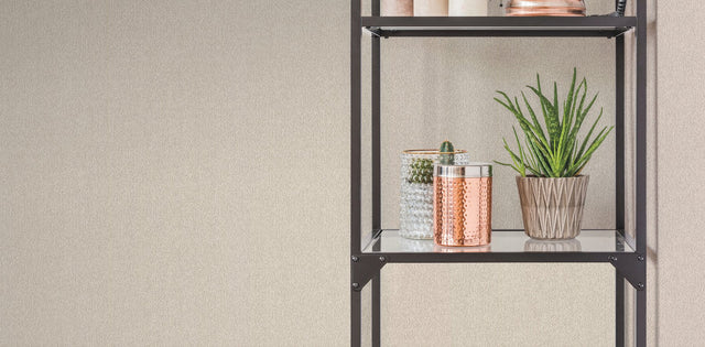 Quarry White & Light Grey Wallpaper