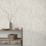 Evonne Neutral by Arthouse Marble Patina Wallpaper – Brewster Home Fashions AH296804
