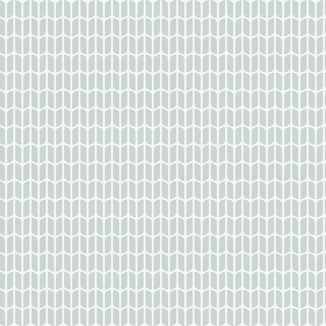 Petal Mineral by Boråstapeter - Minimal Scandinavian tulip petal wallpaper in soft mineral blue and white.