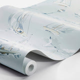 Sailboats Sky by Boråstapeter Nautical Wallpaper – Schumacher 8854