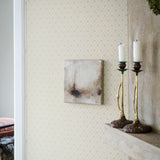 Windrose Clay by Boråstapeter Geometric Trellis Wallpaper – Schumacher 8861
