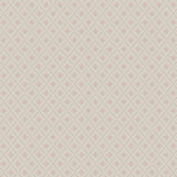 Windrose wallpaper in clay by Boråstapeter for Schumacher, featuring a geometric eight-point star trellis pattern in a soft neutral colorway.