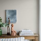 Windrose Stone by Boråstapeter Geometric Trellis Wallpaper – Schumacher 8862