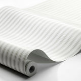 Asp Stripe Stone by Boråstapeter Pinstripe Wallpaper – Schumacher 8872