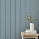 Killian Light Blue by Fine Decor Wood Panel Wallpaper – Brewster Home Fashions FD43833