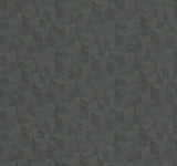 Naila Denim Geo Weave Wallpaper by Warner