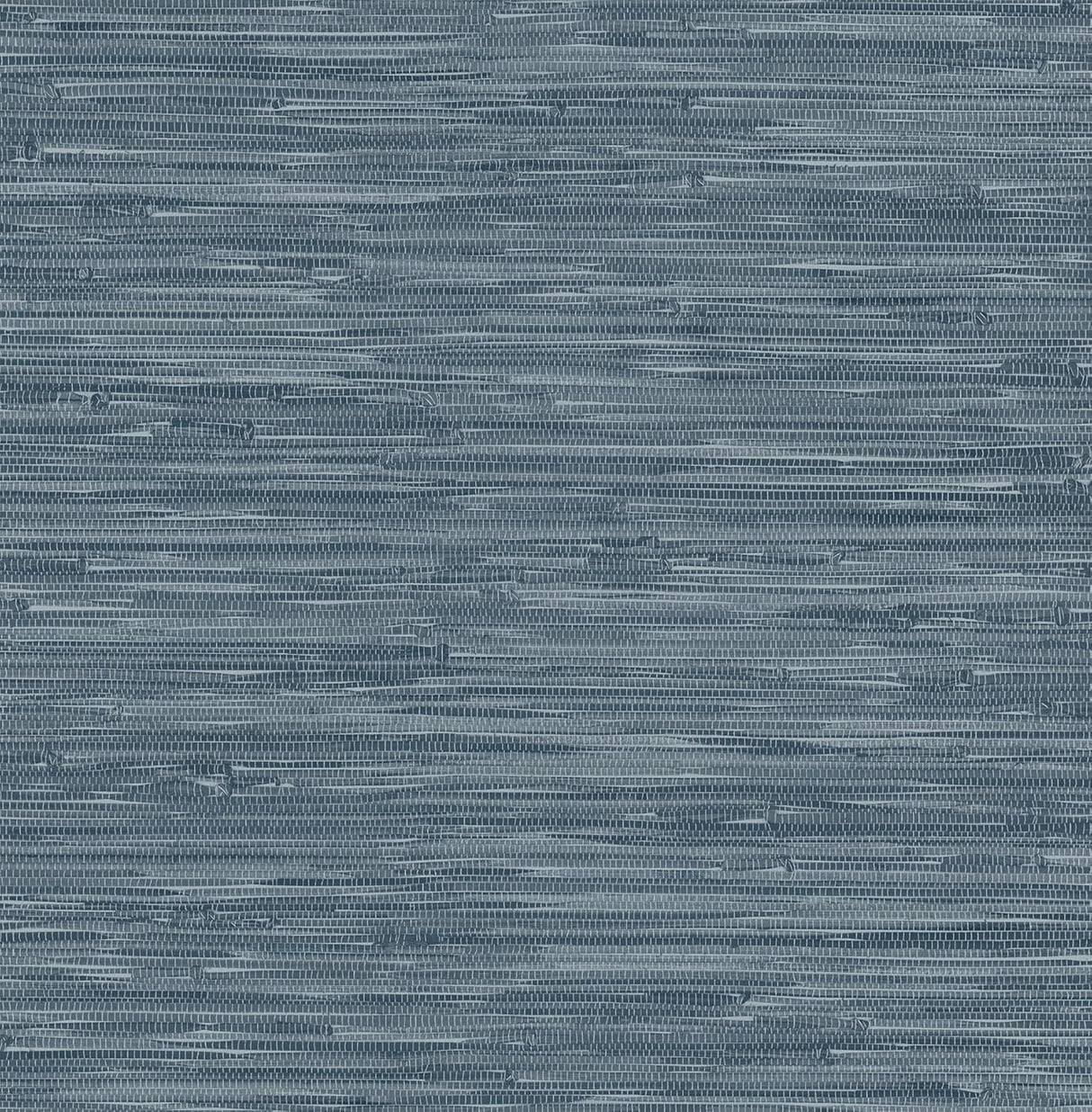 A-Street Prints Exhale Indigo Woven Faux Grasscloth Wallpaper roll and detail