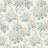 A-Street Prints Erin Gates Oakcliff Blue Leaf Trail Wallpaper roll, AST6354