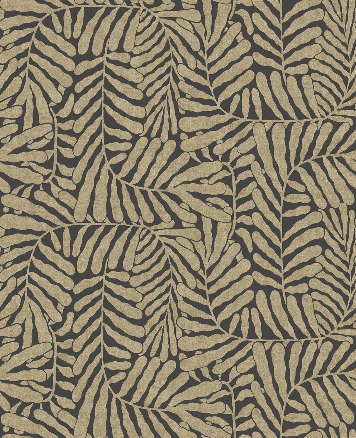 Gabriel Bronze Fern Wallpaper roll by A-Street Prints, SKU 4155-27315