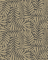 Gabriel Bronze Fern Wallpaper roll by A-Street Prints, SKU 4155-27315