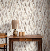 Sway Neutral by Rasch Botanical Wallpaper- Brewster Home Fashions RH330205