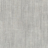Rattan Silver Weave Wallpaper swatch and room scene – Advantage 4168-17738