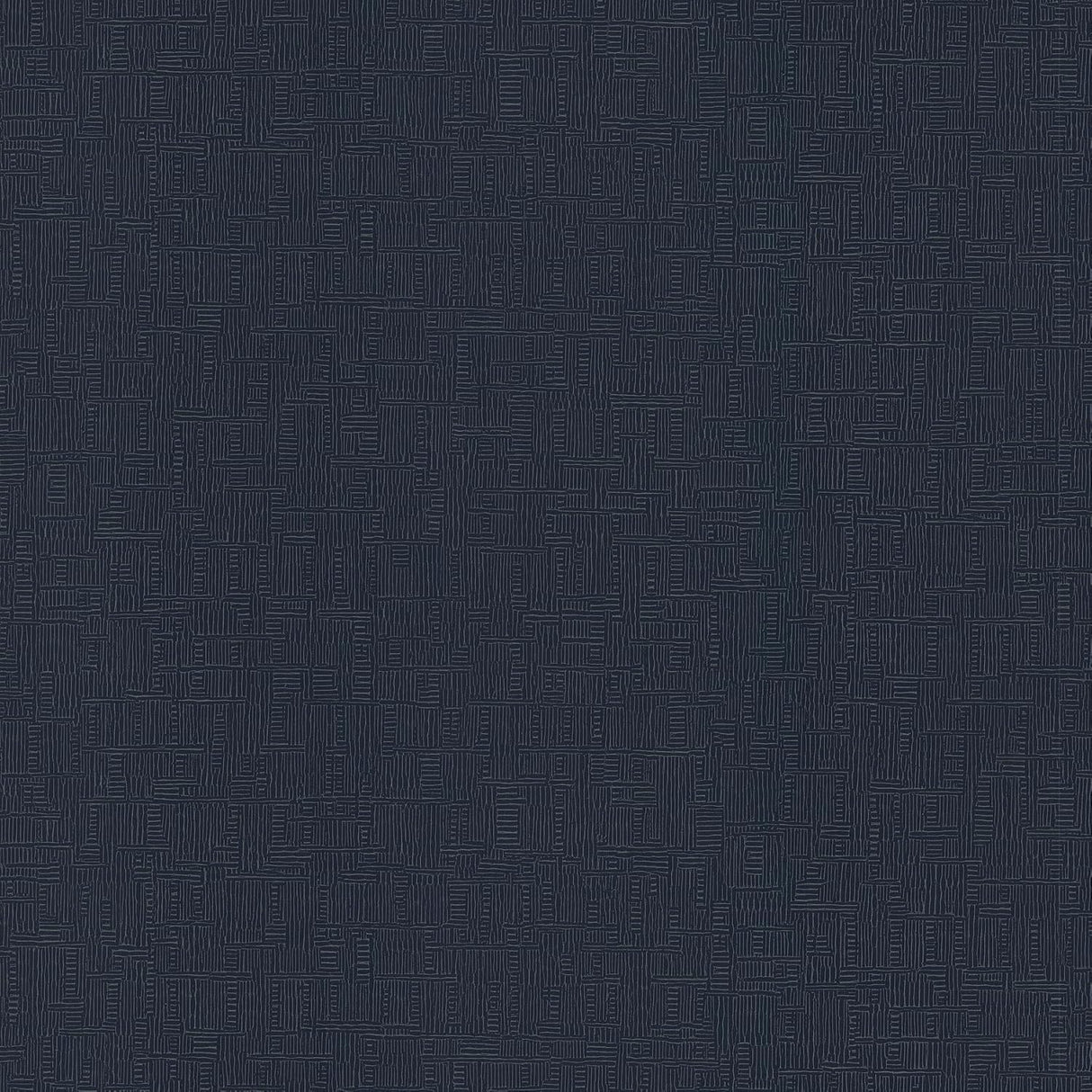 Chiseled Navy Abstract Wallpaper by Warner – raised geometric texture on navy