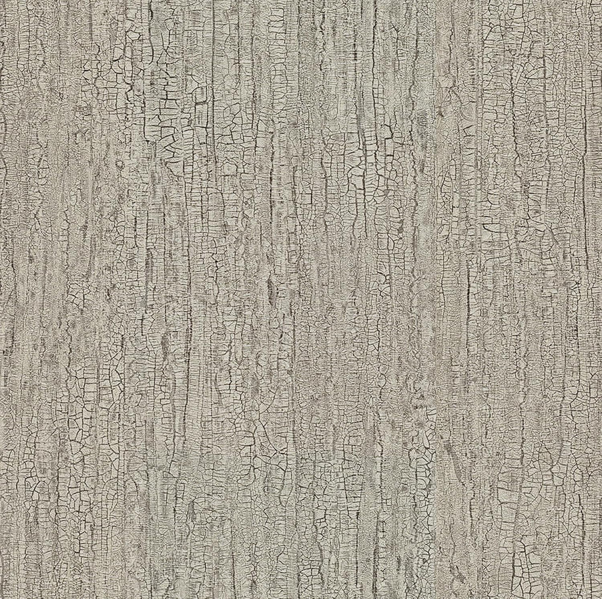 Advantage Ironbark light brown textured bark-look wallpaper roll shown close-up and styled in a bathroom