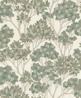 Rasch Stickley Green Tree Wallpaper roll and room scenes