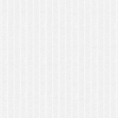 Chevron Sketch wallpaper in Stone by Boråstapeter for Schumacher, subtle chevron pattern, non-woven material, roll and sample shown.