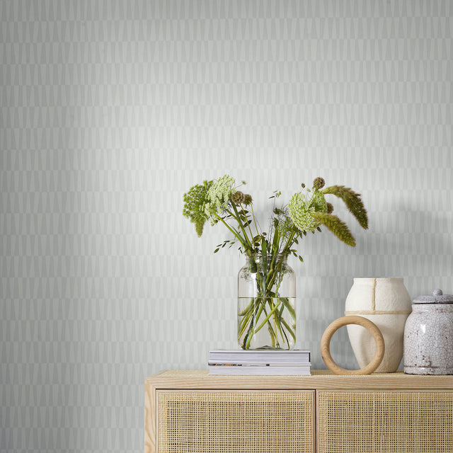 Quadrilaterals Grey Geometric Wallpaper by Boråstapeter – Schumacher 9332