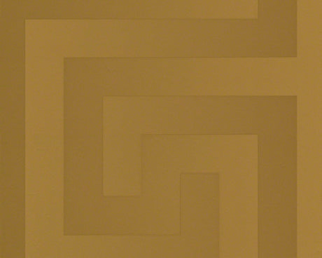 Versace Eternity honeycomb gold Greek key geometric vinyl wallpaper with gloss finish
