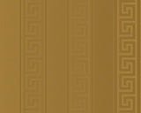 Valor Treasure by Versace Volume 5 Greek Key Semi-Gloss Heavyweight Vinyl Wallpaper – Versace 935242X -Sample