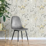 Mariko Grey by Fine Decor Botanical Wallpaper – Brewster Home Fashions M1551