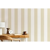 Tavish Light Yellow by Fine Decor Stripe Wallpaper – Brewster Home Fashions FD43457