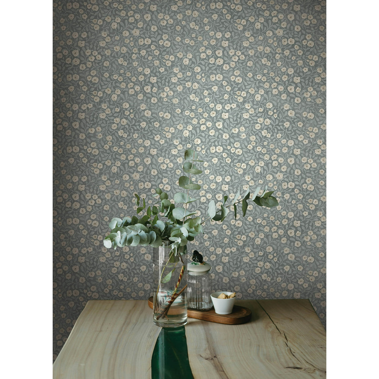 Poppy Trail Light Blue by Chesapeake Floral Wallpaper – Brewster Home Fashions 4169-83134