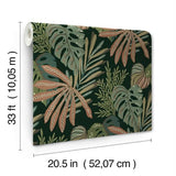 Alocasia Multicolor by A-Street Prints Tropical Foliage Wallpaper – A-Street Prints 4177-27737