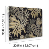 Alocasia Neutral by A-Street Prints Tropical Foliage Wallpaper – A-Street Prints 4177-27736