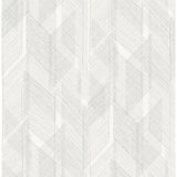 Bryant Silver Crosshatch Wallpaper roll