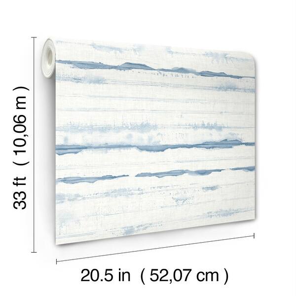 Destin Blue by A-Street Prints Stripe Wallpaper – A-Street Prints 4172-27516
