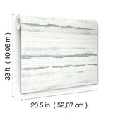 Destin Teal by A‑Street Prints Stripe Wallpaper – A‑Street Prints 4172-27519