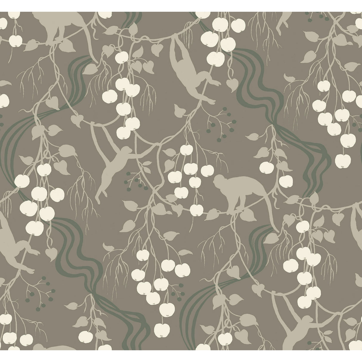 Linden Stone Jungle Canopy Wallpaper