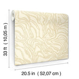 Massar Gold by A-Street Prints Modern Marbled Wallpaper – A-Street Prints 4177-27705