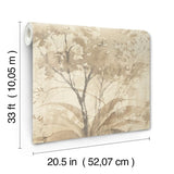 Mistwood Coffee by A-Street Prints Forest Wallpaper – A-Street Prints 4177-27750