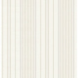 A-Street Prints Navarres Stripe Neutral Faux Linen Wallpaper roll and pattern